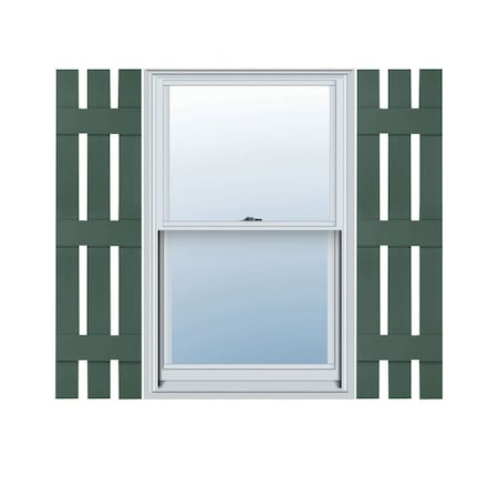 Ekena Millwork Builders Edge, TailorMade Three Board Spaced (3 Batten), Board-n-Batten Shutters, BES3120062028, PR BES3120062028